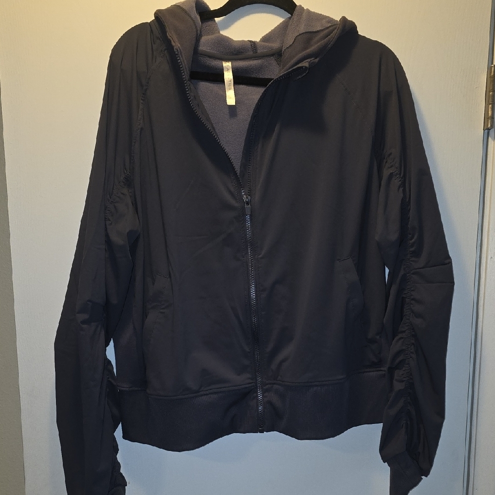 Fabletics Charcoal Athletic Jacket - image 1